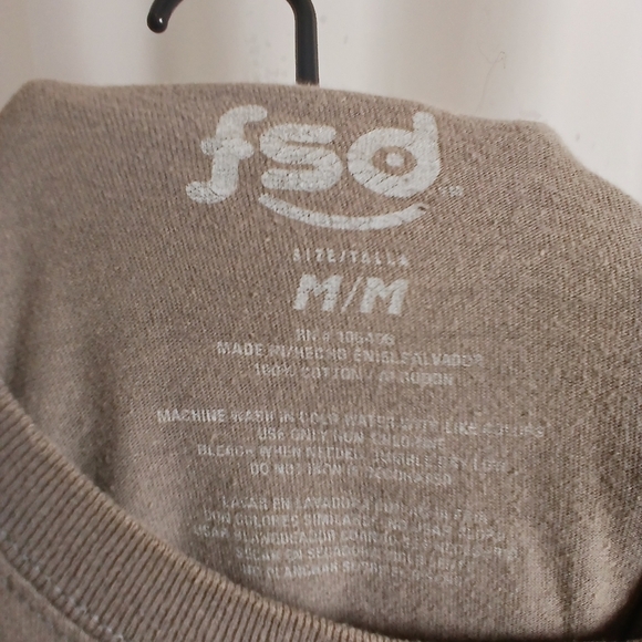 Boys FSD Gray With Red Warning High Sarcasm Levels Lettering Size Medium - Picture 5 of 8